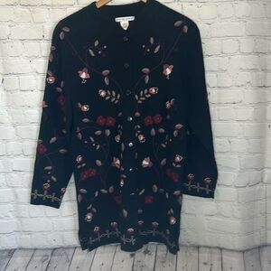 Vintage 100% Wool Jillian Jones Sweater Petite Small